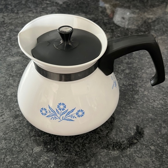 Corningware Kitchen Corning Ware 6 Cup Teapot Blue Cornflower